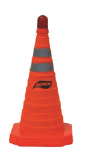 18" SAFETY CONE -COLLAPSIBLE