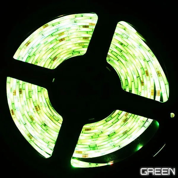 24V 5050 Color Changing RGB Super Bright LED Strip Light 16 Ft Reel 150 LED Reel Only