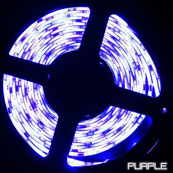 24V 5050 Color Changing RGB Super Bright LED Strip Light 16 Ft Reel 150 LED Reel Only