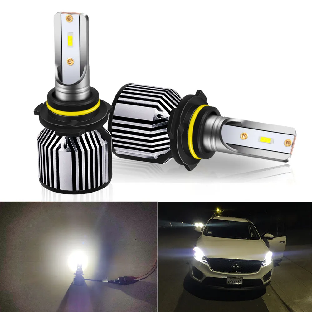 50W 6000K T11 9005 Led Headlight Bulbs Kits with Canbus Super Bright