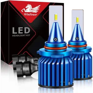 7200LM 6000K 9005 / HB3 LED Headlight Bulb Upgrad CSP Chips