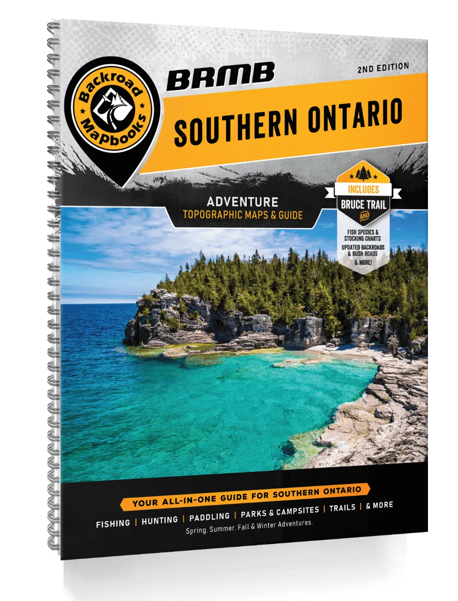 Backroad Mapbooks  Southern Ontario - Spiral 2nd Edition