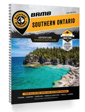 Backroad Mapbooks  Southern Ontario - Spiral 2nd Edition