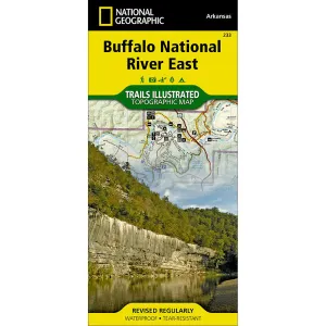 Buffalo National River East Map