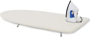 Compact Tabletop Ironing Board with Cotton Cover & Foldable Legs - Foam Padding Design