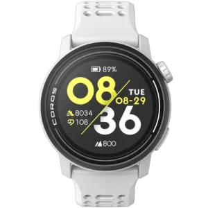 COROS PACE 3 Premium GPS Sport Smartwatch White Silicone Band with 2 Year Warranty