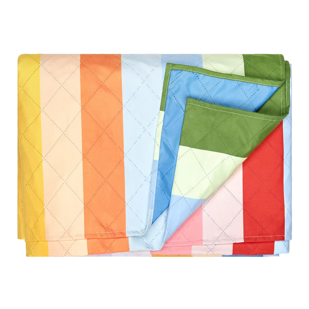 Dock & Bay Picnic Blanket - Candy Stripes - GRS Certified