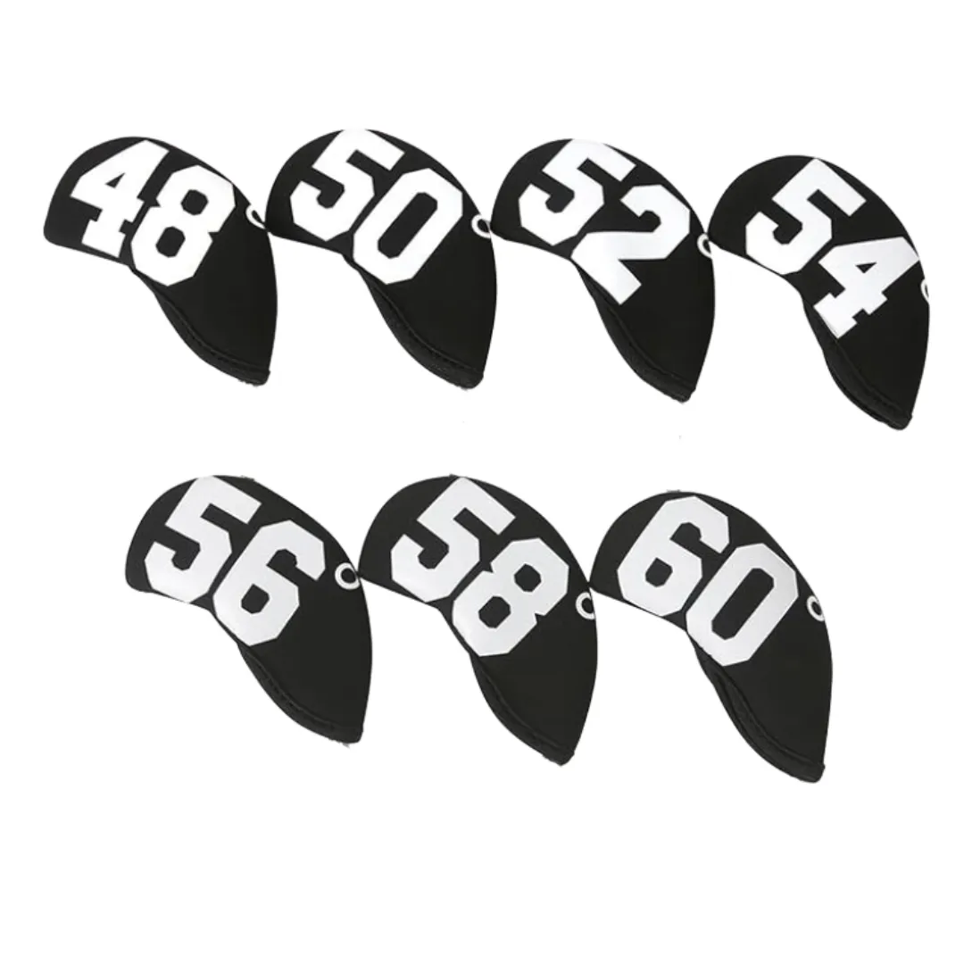 GolfBasic Wedge Face Covers (7 Pcs set)