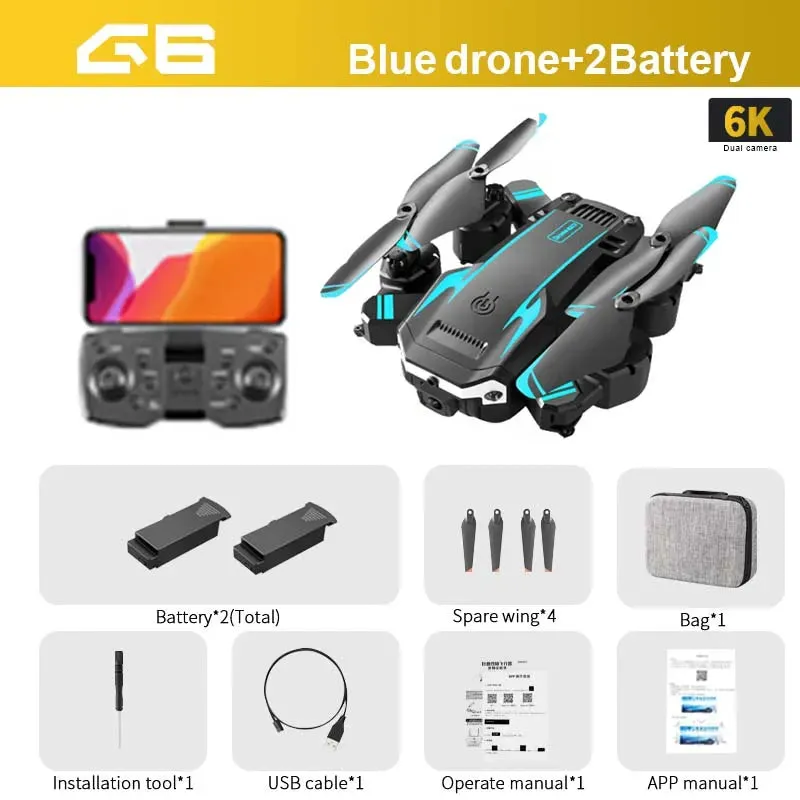 GPS Drone: 5G 8K Aerial Photography, Obstacle Avoidance, 5000M RC