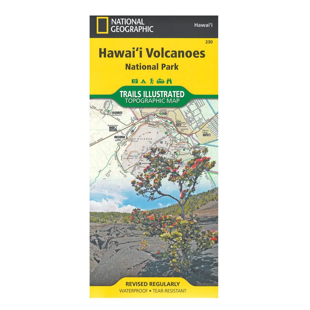 Map: Trails Illustrated Topographic- Hawaiʻi Volcanoes National Park