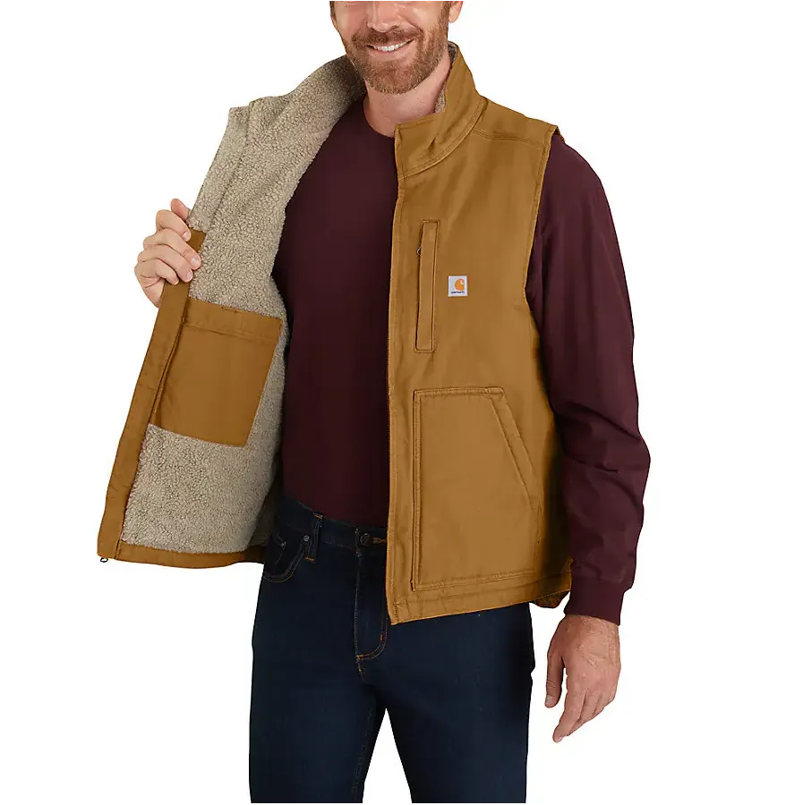 MEN'S SHERPA LINED VEST