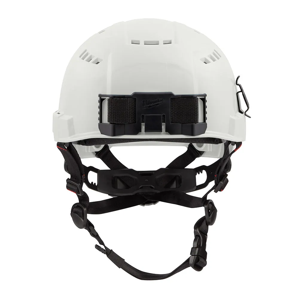 Milwaukee 48-73-1300 BOLT White Safety Helmet (USA) - Type 2, Class C, Vented