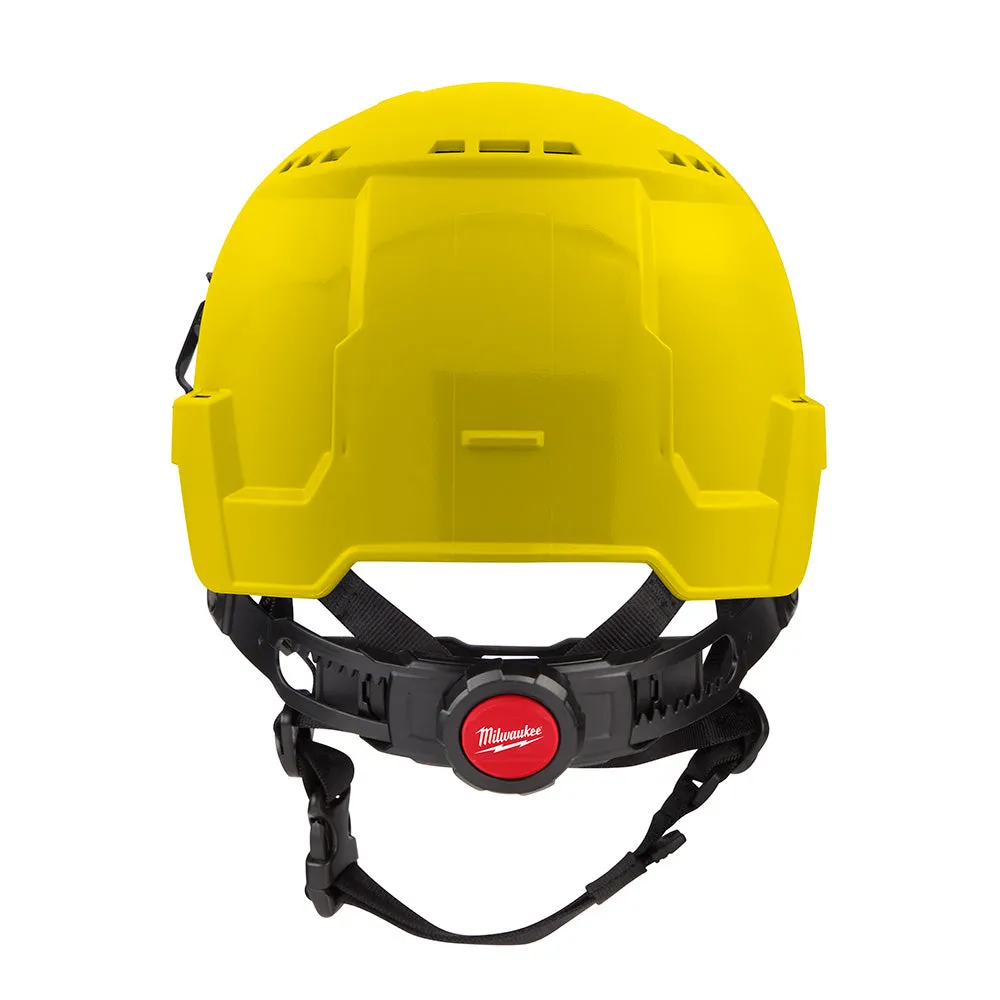 Milwaukee 48-73-1302 BOLT Yellow Safety Helmet (USA) - Type 2, Class C, Vented