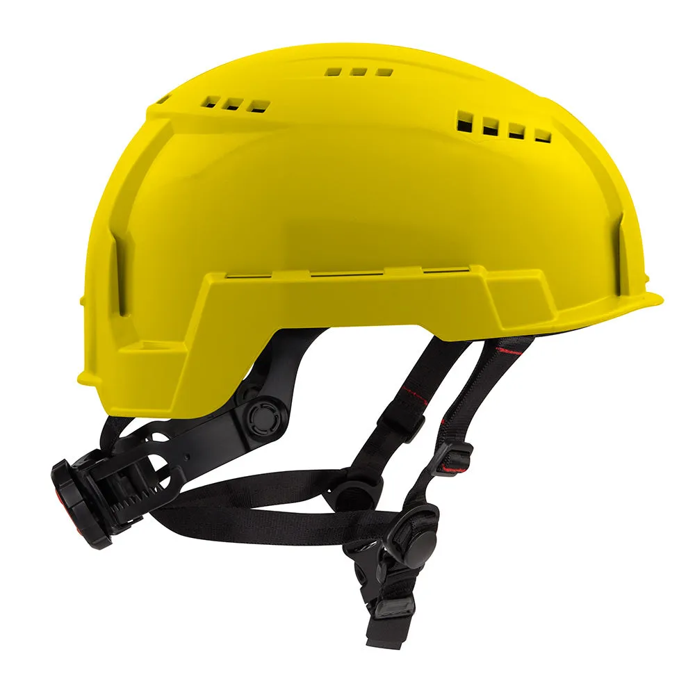 Milwaukee 48-73-1302 BOLT Yellow Safety Helmet (USA) - Type 2, Class C, Vented