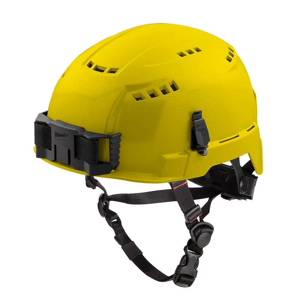 Milwaukee 48-73-1302 BOLT Yellow Safety Helmet (USA) - Type 2, Class C, Vented