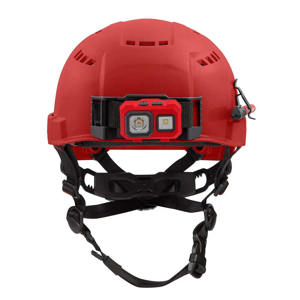 Milwaukee 48-73-1308 BOLT Red Safety Helmet (USA) - Type 2, Class C, Vented