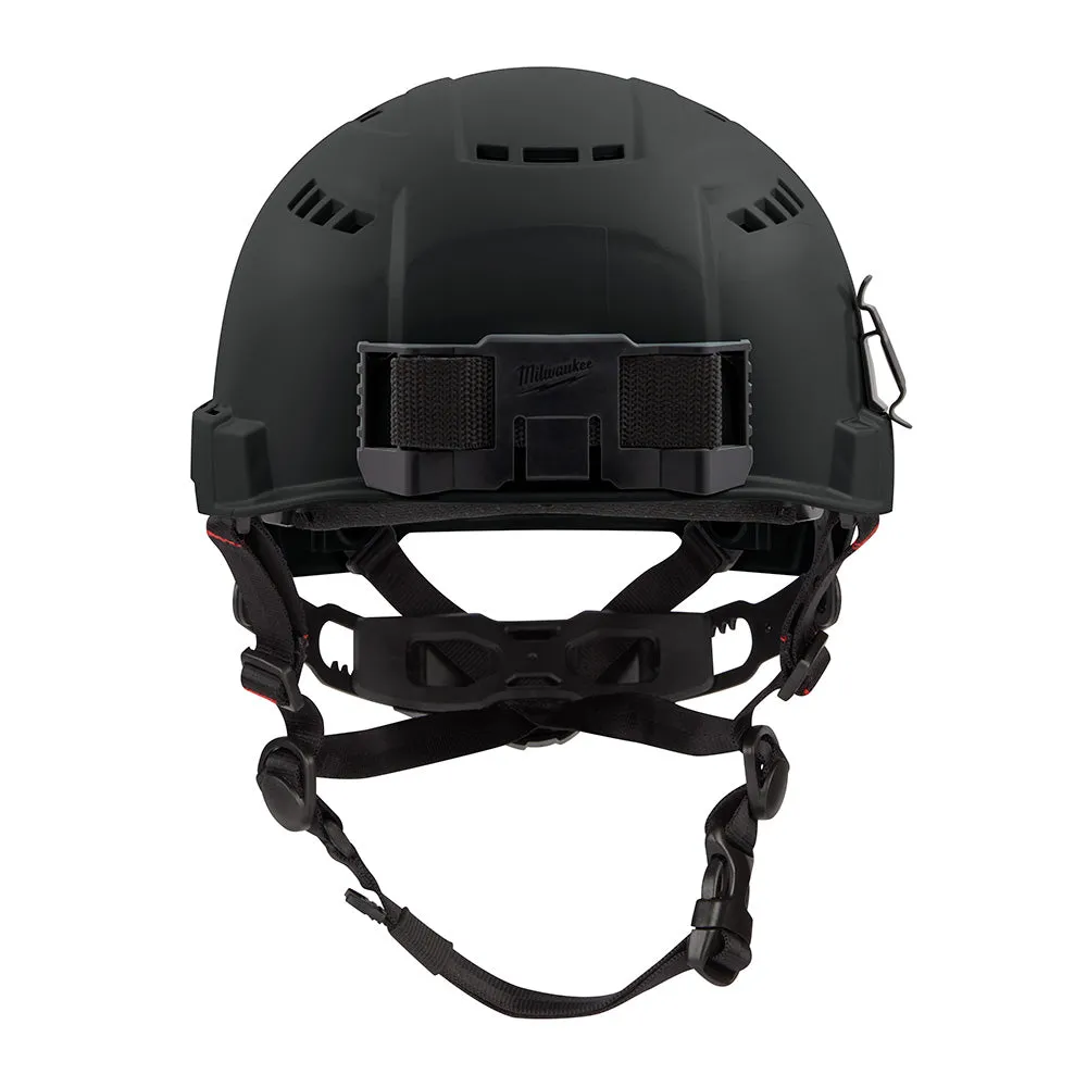 Milwaukee 48-73-1310 BOLT Black Safety Helmet (USA) - Type 2, Class C, Vented