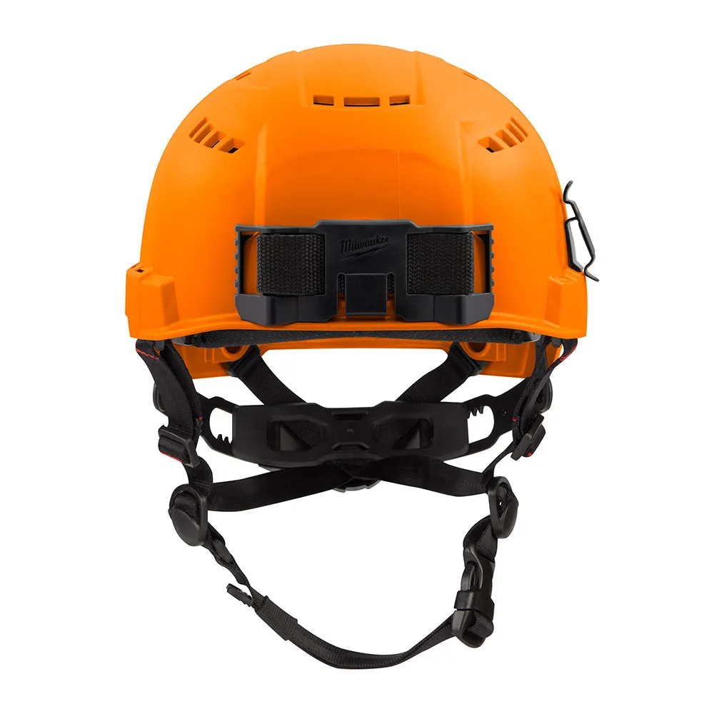 Milwaukee 48-73-1312 BOLT Orange Safety Helmet (USA) - Type 2, Class C, Vented