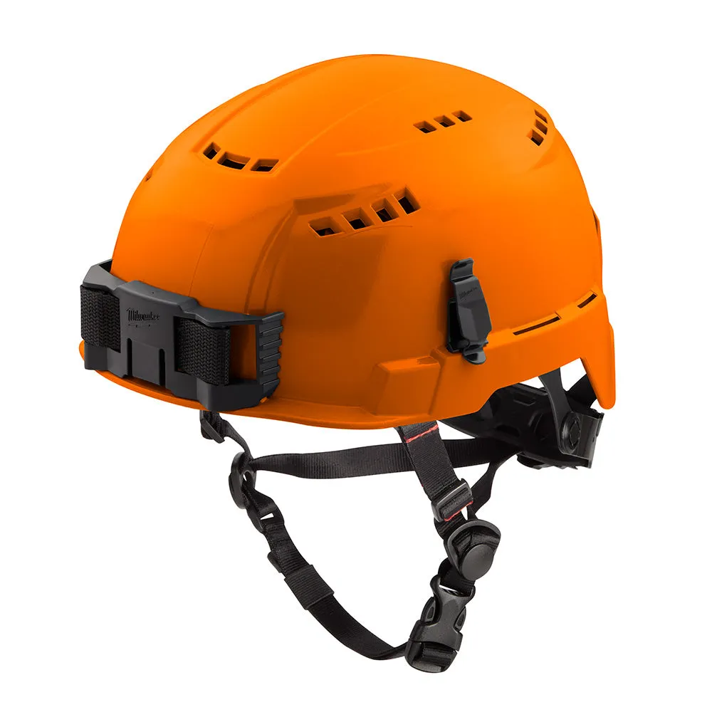 Milwaukee 48-73-1312 BOLT Orange Safety Helmet (USA) - Type 2, Class C, Vented