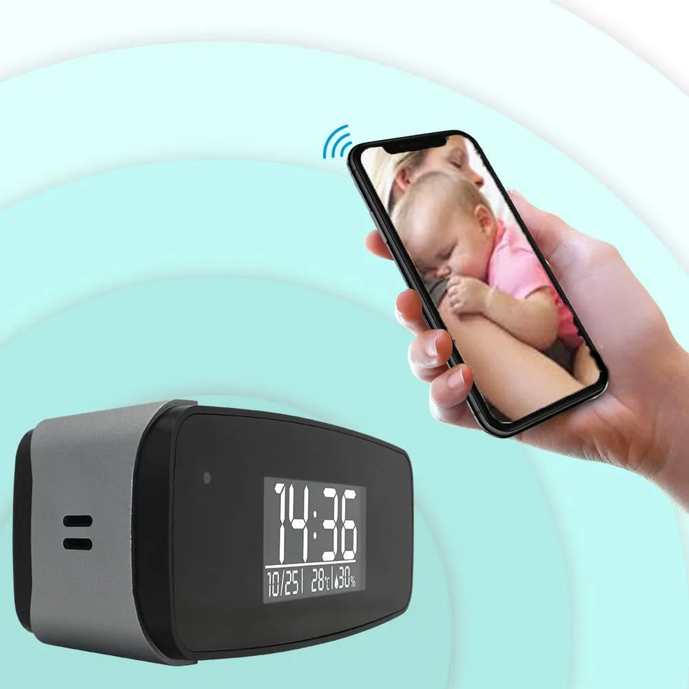 Modern Alarm Clock Hidden Camera - Your Reliable Surveillance Solution