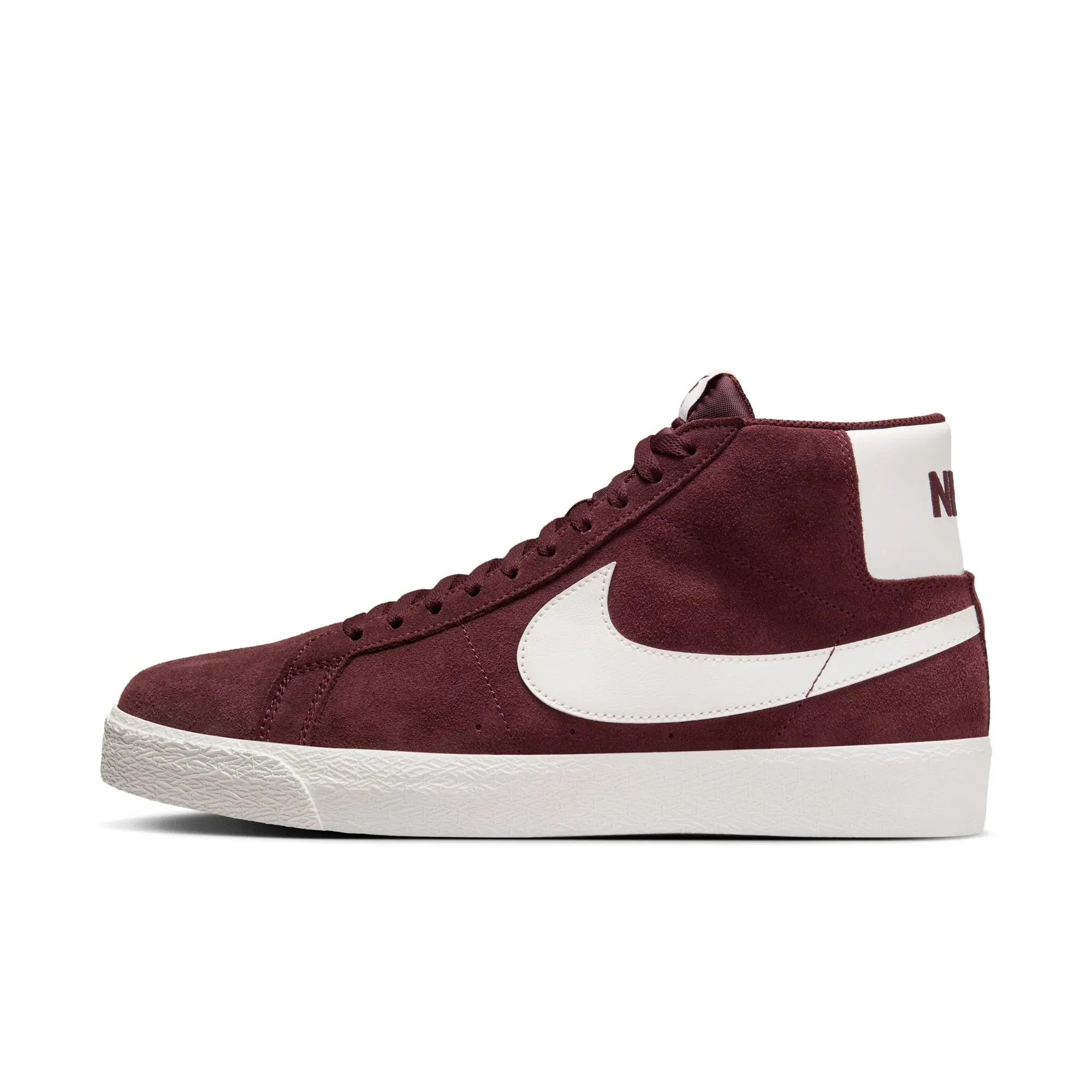 NIKE SB ZOOM BLAZER MID - BURGUNDY CRUSH/SUMMIT WHITE - 600 BURGANDY CRUSH/SUMMIT WHITE