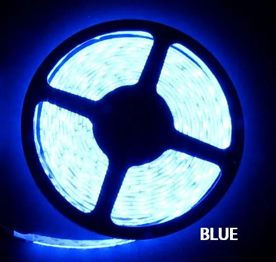 NovaBright 5050SMD Blue Super Bright Flexible LED Light Strip Non Waterproof IP20 Reel Only