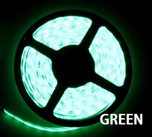 NovaBright 5054SMD Green Super Bright Flexible LED Light  Strip 16 Ft Reel Kit