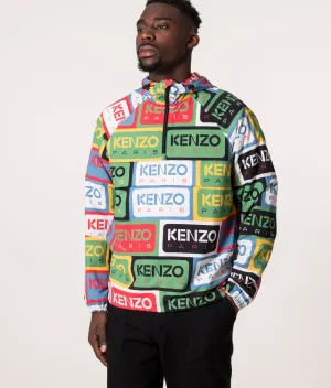 Packable KENZO Labels Windbreaker Jacket