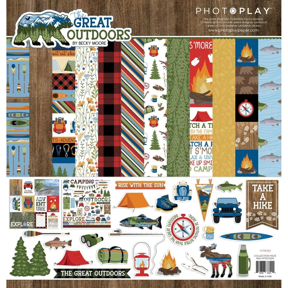 PhotoPlay Collection Pack 12"X12" - The Great Outdoors*