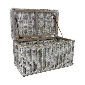 Rattan Short Basket Trunk