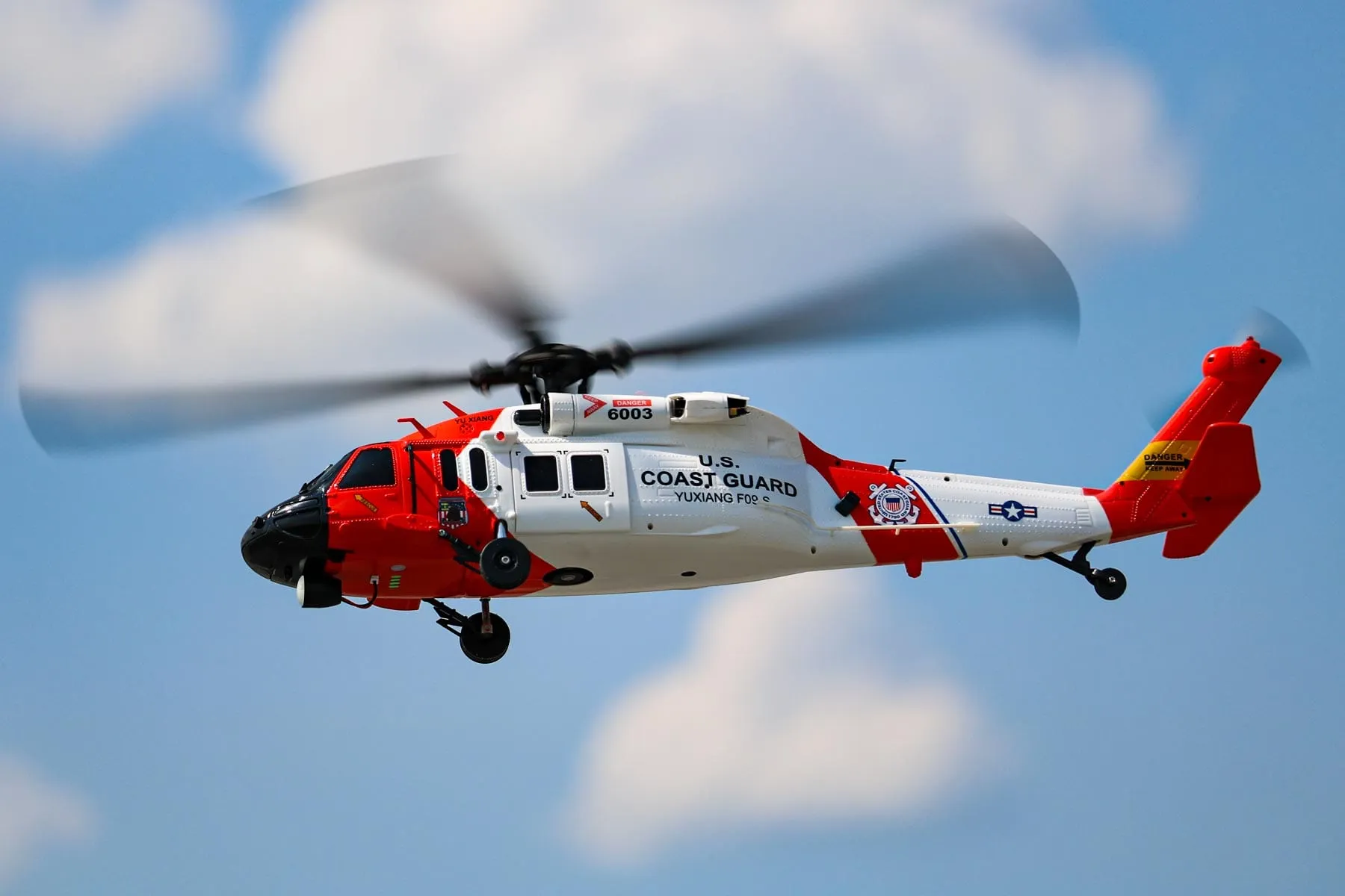 RotorScale UH-60 Coast Guard 220 Size GPS Stabilized Helicopter - RTF