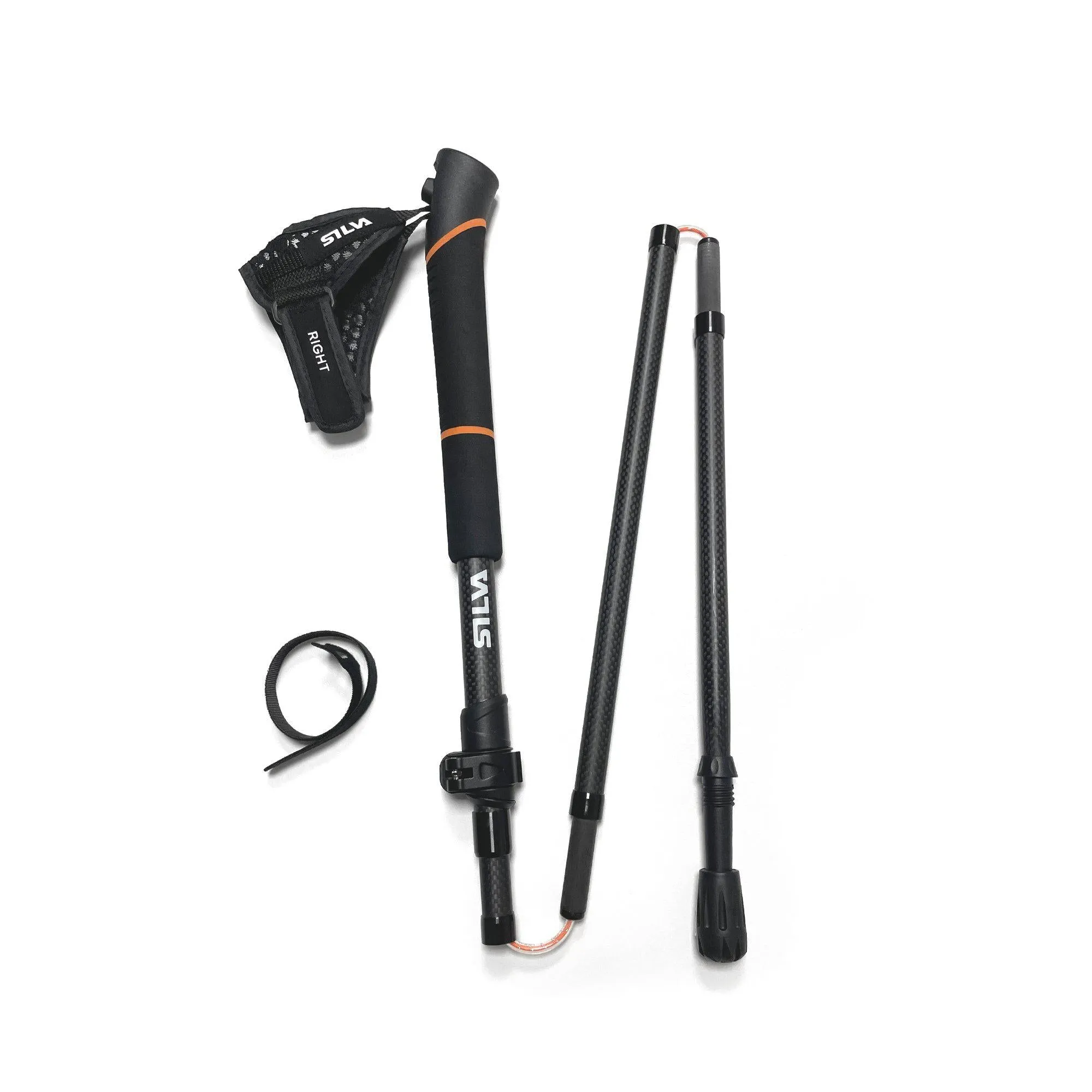 Silva Adjustable Carbon Running Poles