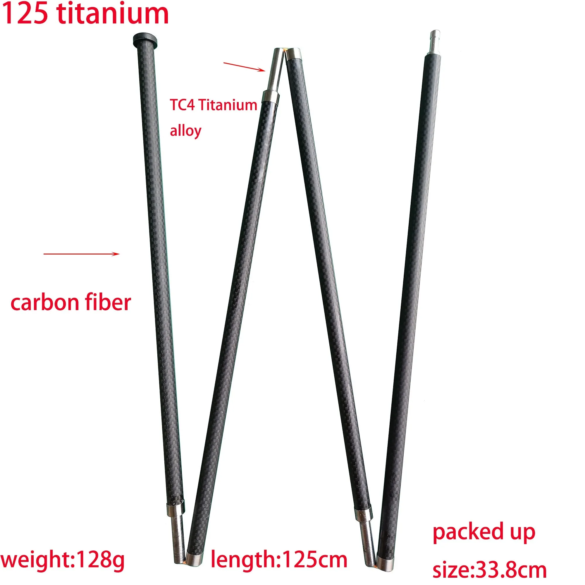 Ultralight Lightweight Carbon Fiber 3F Lanshan Asta Zpacks Tent Support Rod Sturdy Stiff Rigid Pole